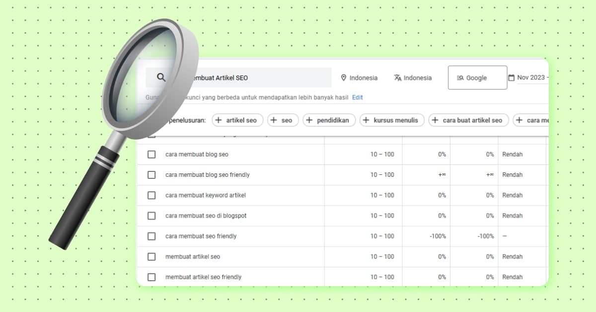 Panduan Lengkap Cara Membuat Artikel SEO Friendly: Riset Keyword dan Pahami Search Intent 